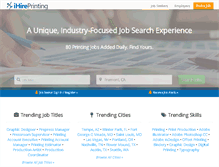Tablet Screenshot of ihireprinting.com